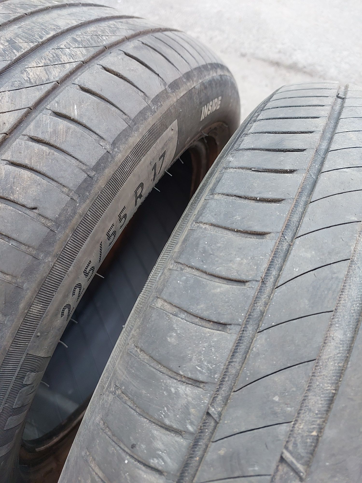 Літня гума 225/55 r 17 michelin (мішелін) 2 шт.