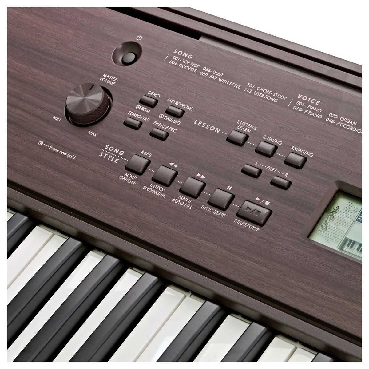 Yamaha PSR E360 Teclado Portátil Novo