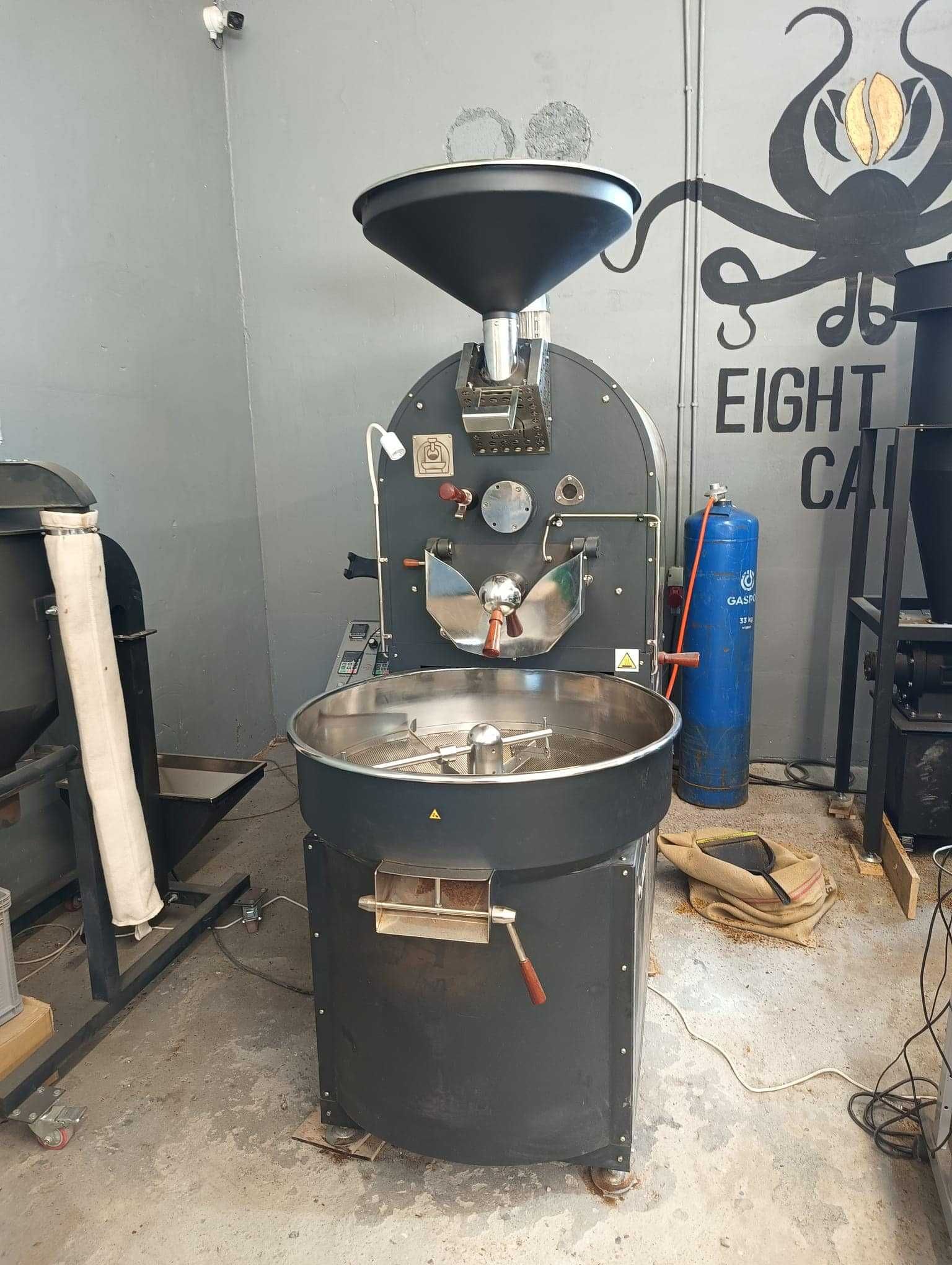 Piec do palenia / wypalania kawy Tesla CMS-12 zasyp 12KG z cyklonem