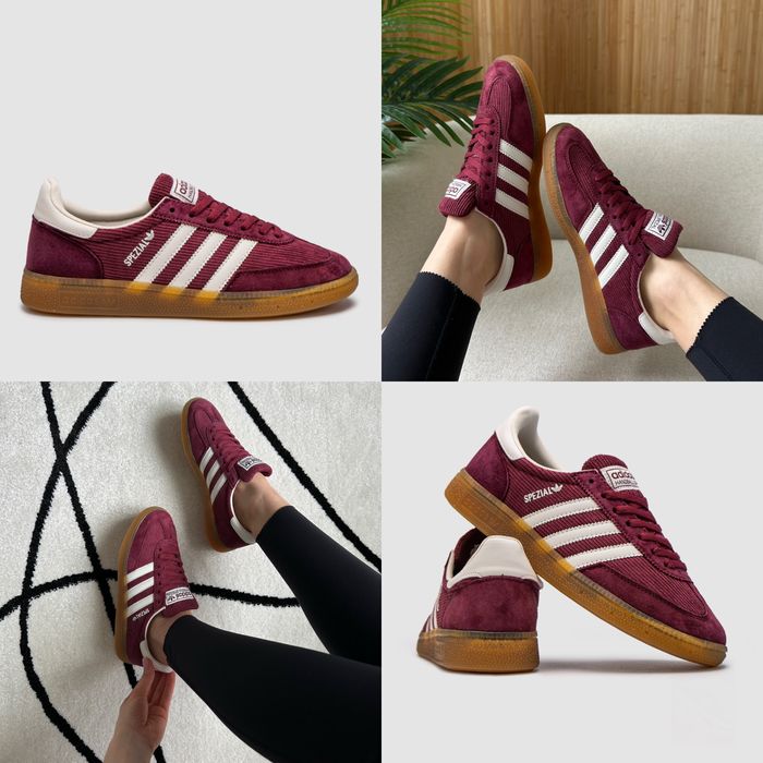 БЕЗ ПЕРЕДОПЛАТ‼️ Жіночі кросівки Adidas Handball Spezial Shadow Red