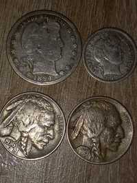 Monety USA w tym srebrne