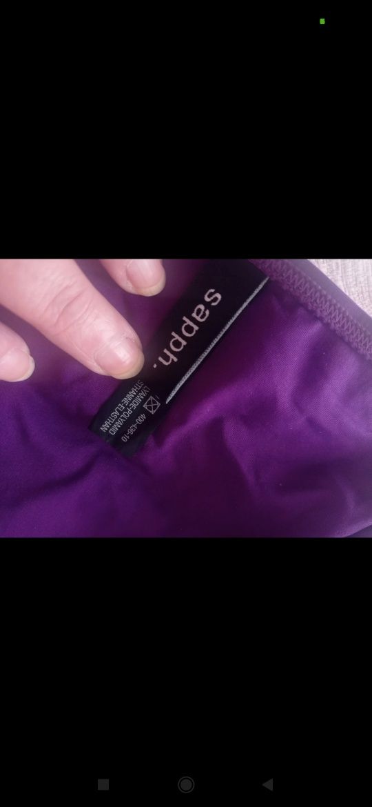 Biquini  roxo L Sapph. Hu
Usado 2 vezes
soutien 80D
