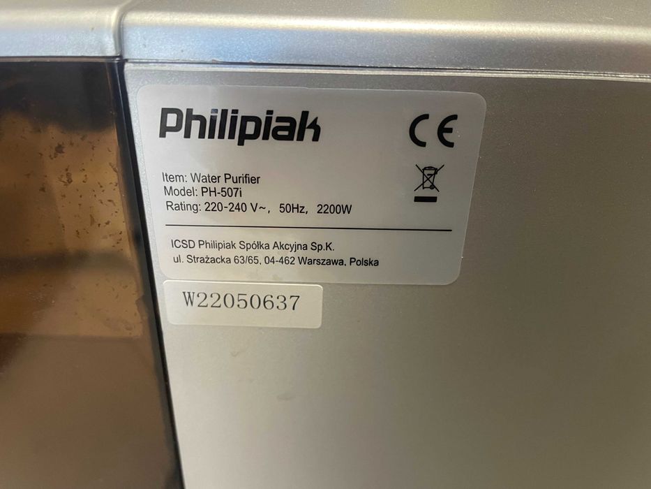 Filtr do wody Philipiak PH-507i /Nowy Lombard/Katowice