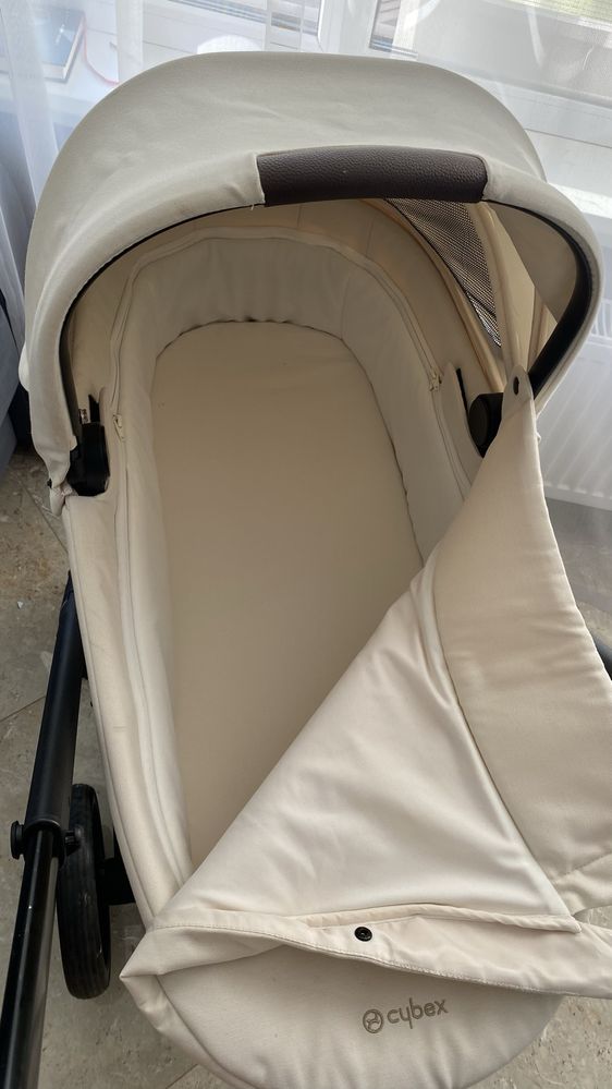 ІДЕАЛЬНА ЛЮЛЬКА Cybex Balios Cot S 2024 Seashell Beige