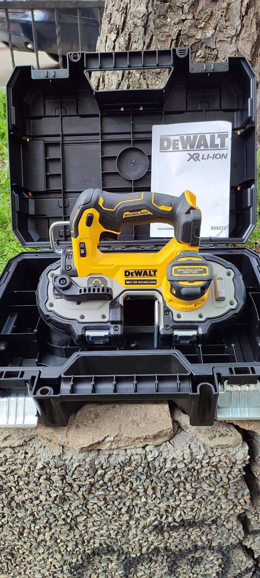 DeWalt DCS 377 пила стрічкова ОРИГІНАЛ з Англії