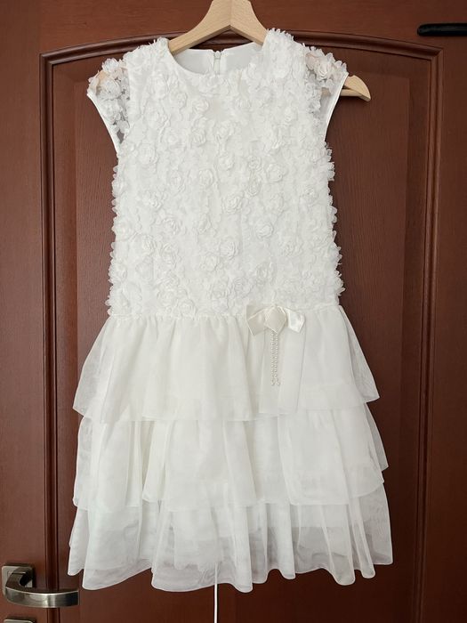 Sukienka biala, po komunii na przebranie 146