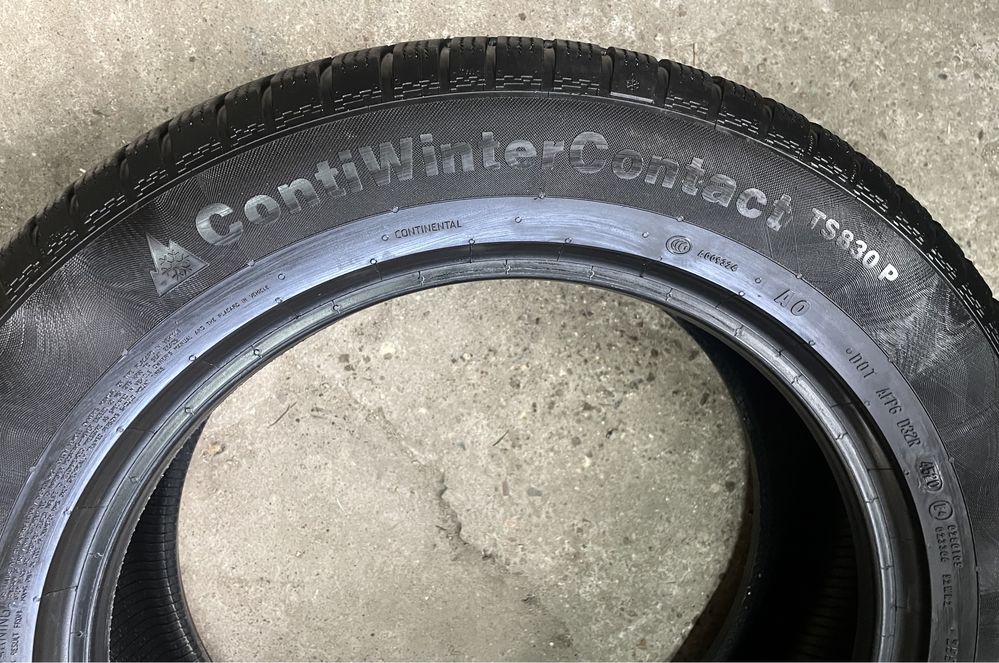 4x opony zimowe 255/55 r19 111H Continental TS830P (2020r 7mm)