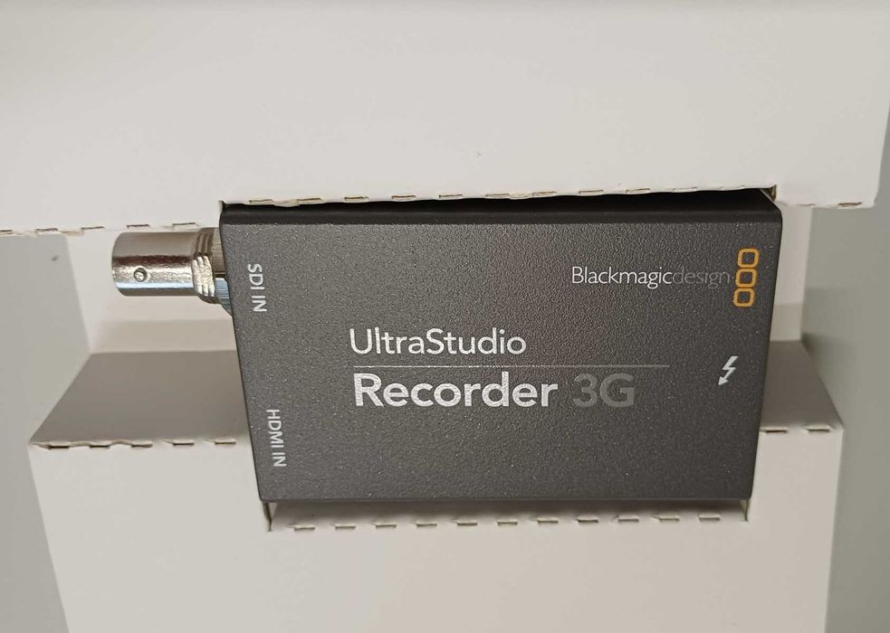 Blackmagic UltraStudio Recorder 3G – Novo, na caixa, Thunderbolt 3