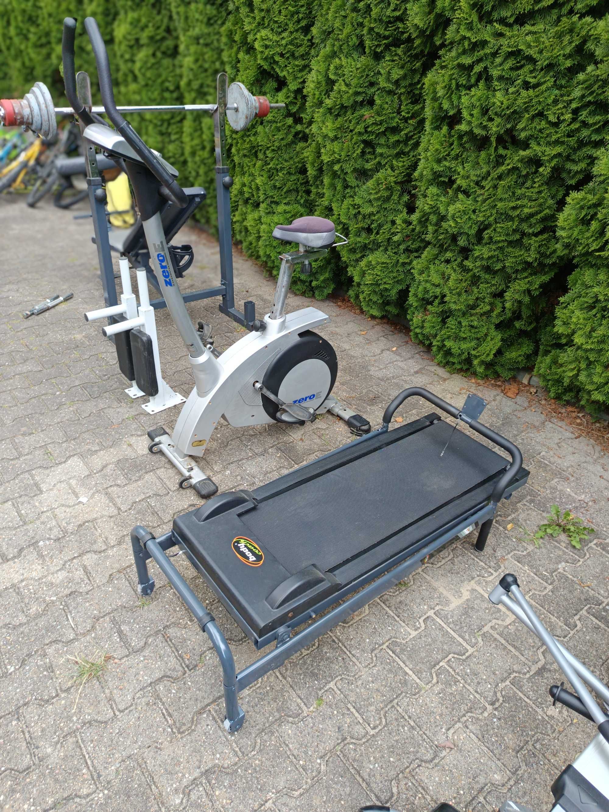 Rower magnetyczny ławka sztanga bieżnia wioślarz