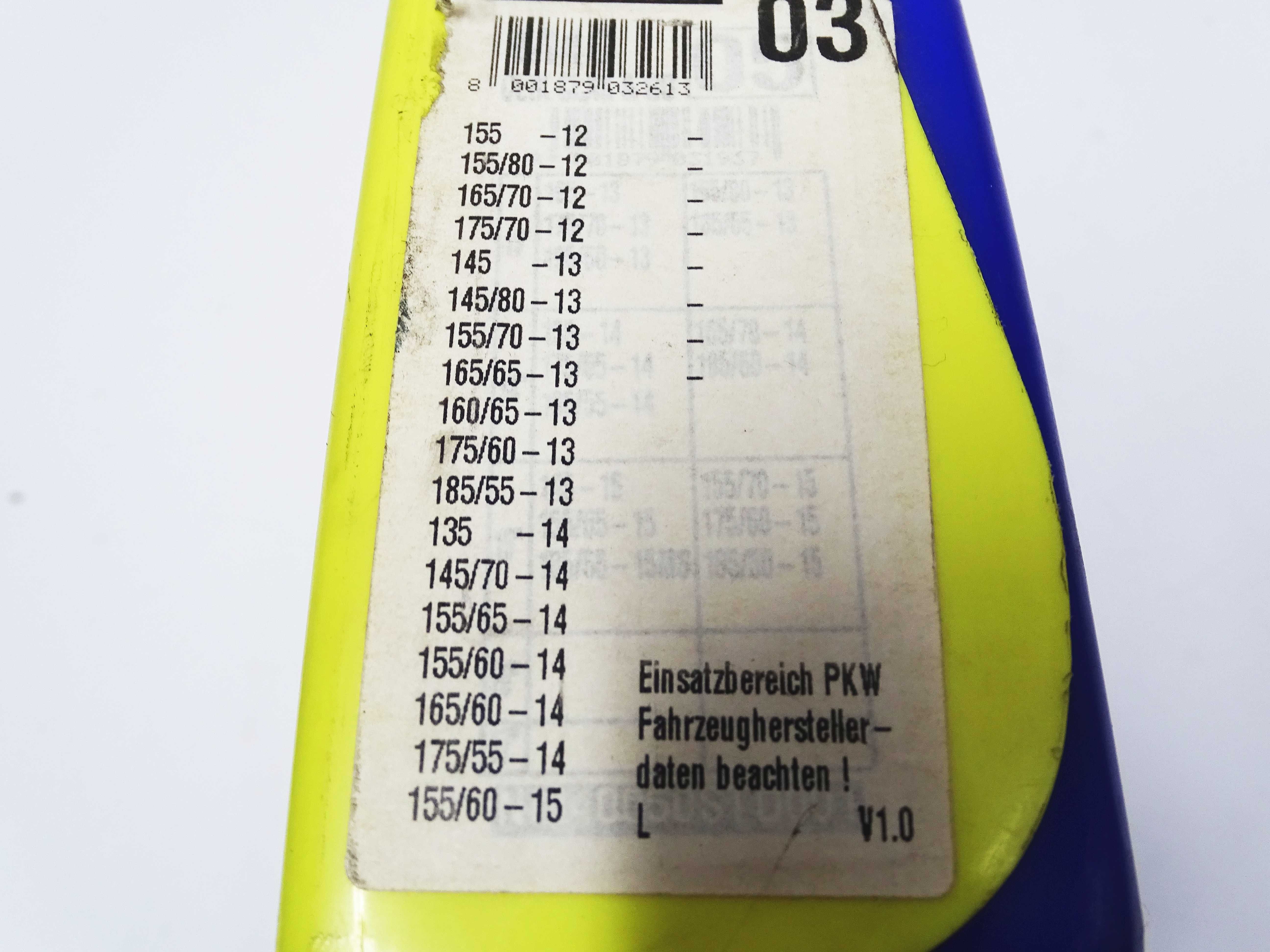 Łańcuchy śniegowe Weissenfels R12 R13 R14 145/70 175/55 155/60 175/70