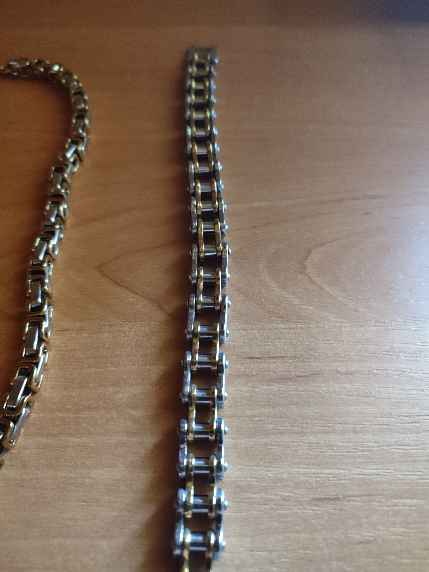 Łańcuszek + bransoleta-łańcuch