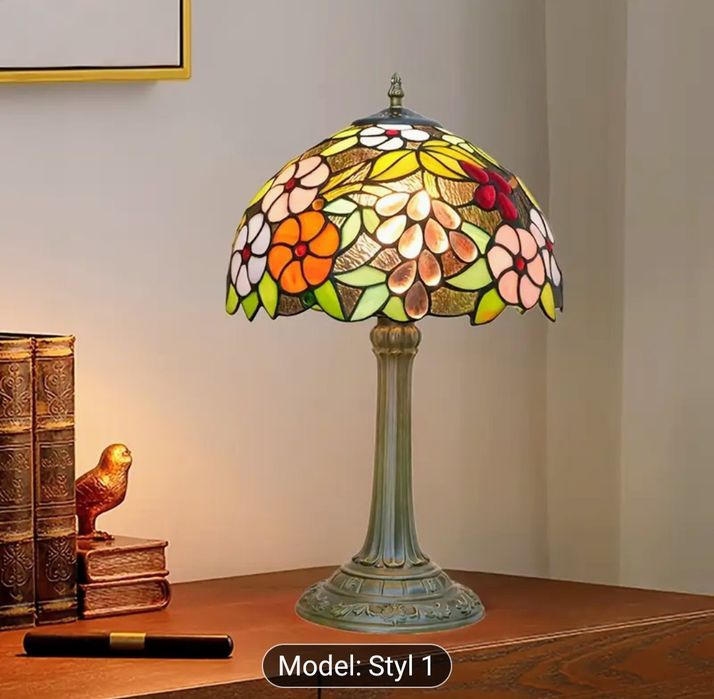lampa witrażowa Tiffany-piękna