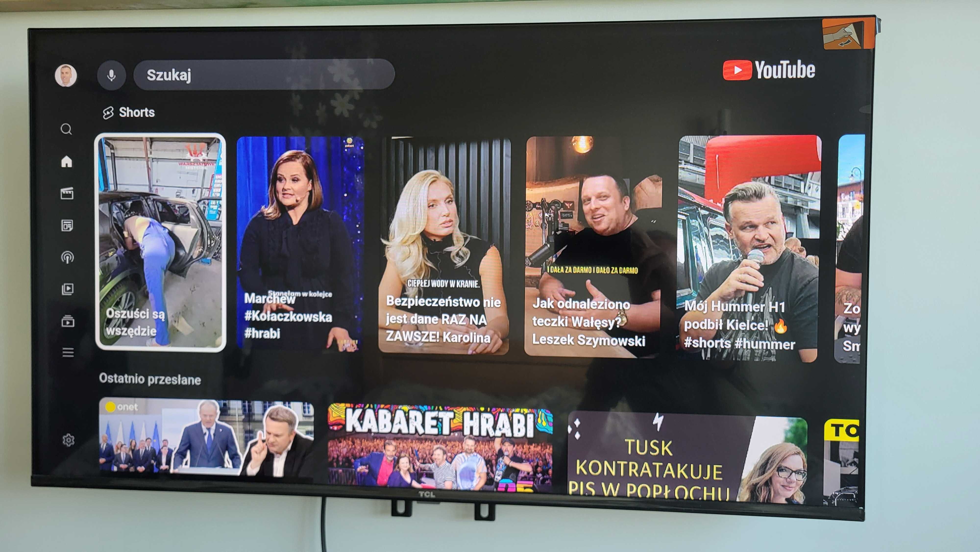 Prawie nowy TV TCL - Android TV - 40 cali, 2024, 40S5400A