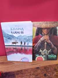 Książki Disney Kraina lodu II oraz Raya książki jak nowe