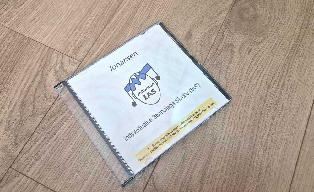 Indywidulna Stymulacja słuchu (IAS) terapia dźwiękiem słuchu autyzm CD