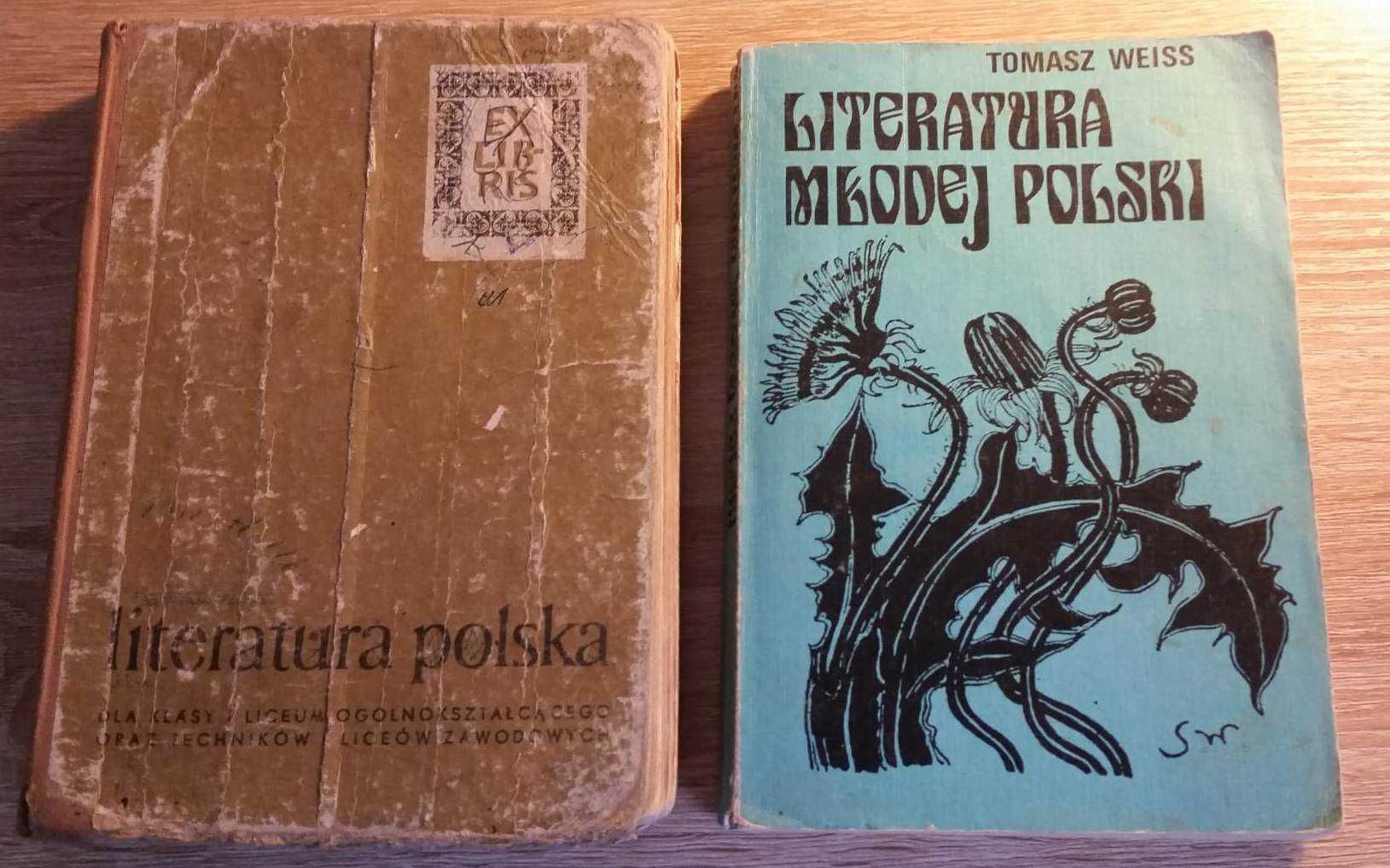 Literatura polska stare podręczniki