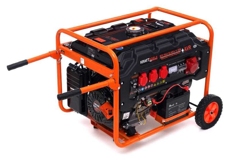 KRAFT&DELE Agregat Prądotwórczy Generator 5500w Miedź KD165