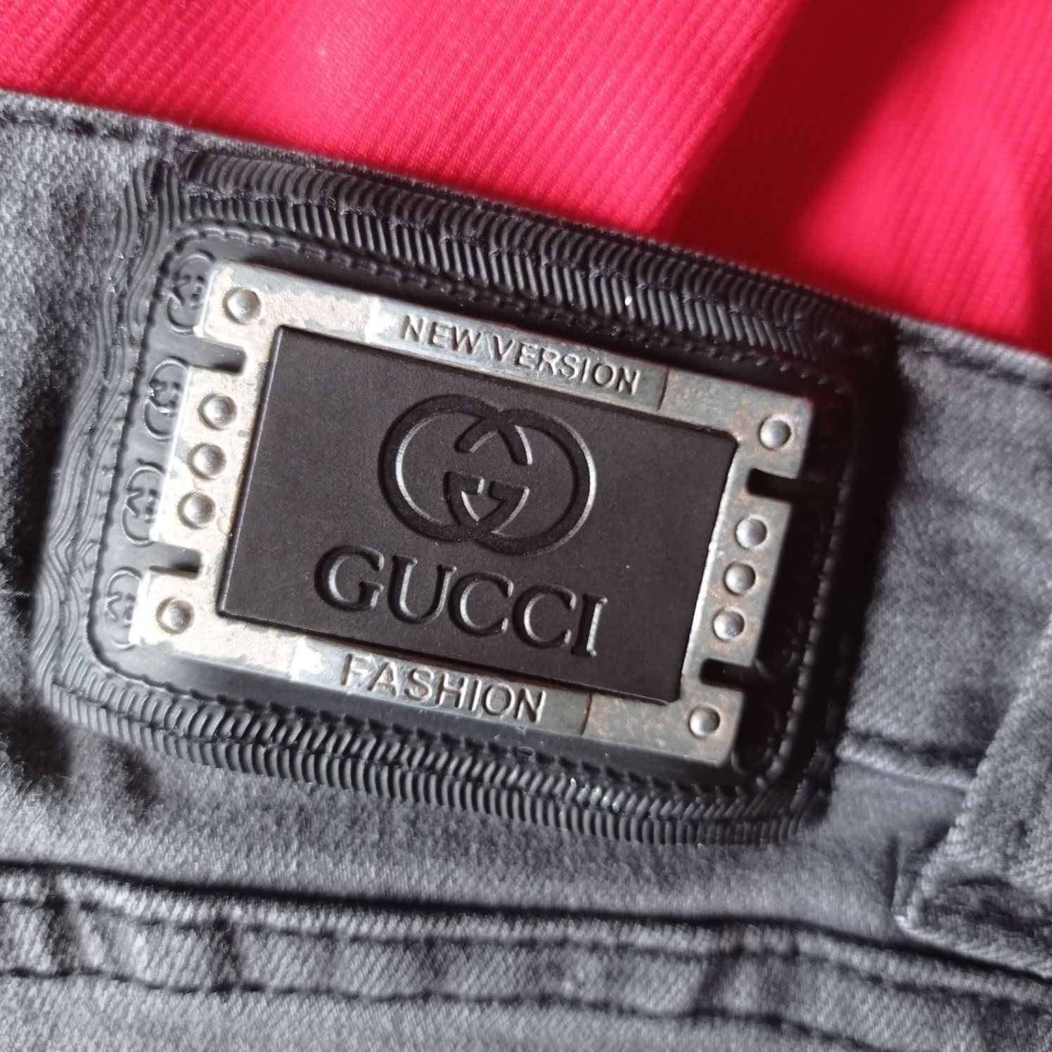 Джинси скінні вузькі штани резинки легінси Gucci 27 розмір