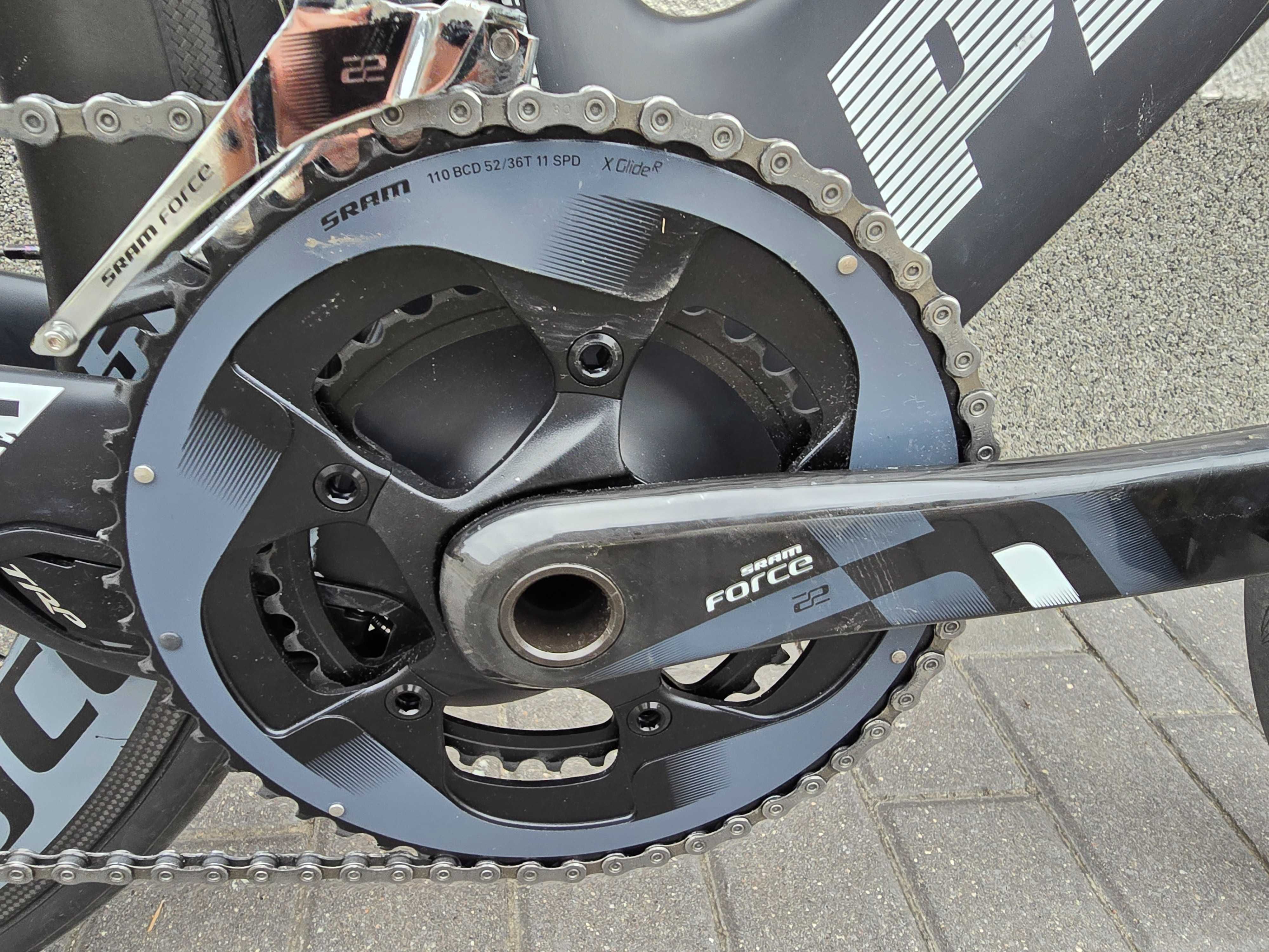 Planet x exocet 3 sram force roz S carbon karbon triathlon stan igła