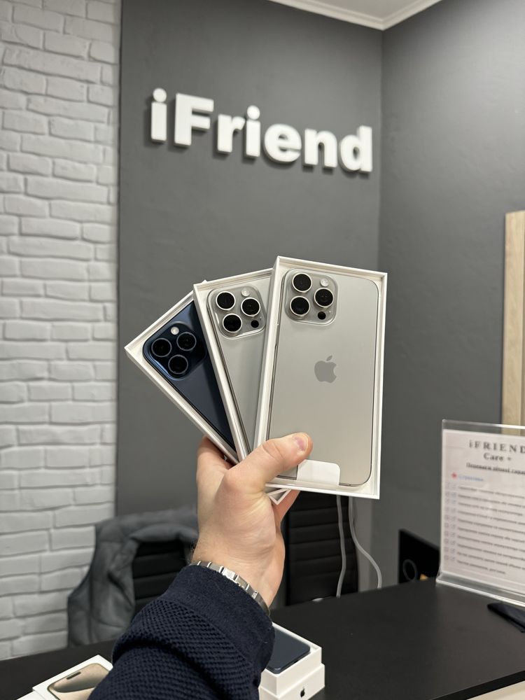 iPhone 15 pro max 256gb black/blue/natural