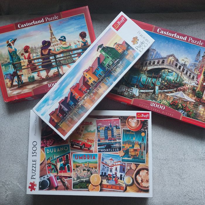 Продам пазли 1000-2000 елементів