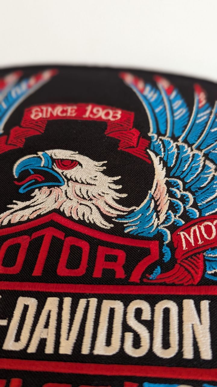 Патч HARLEY DAVIDSON  Шеврон Нашивка байк