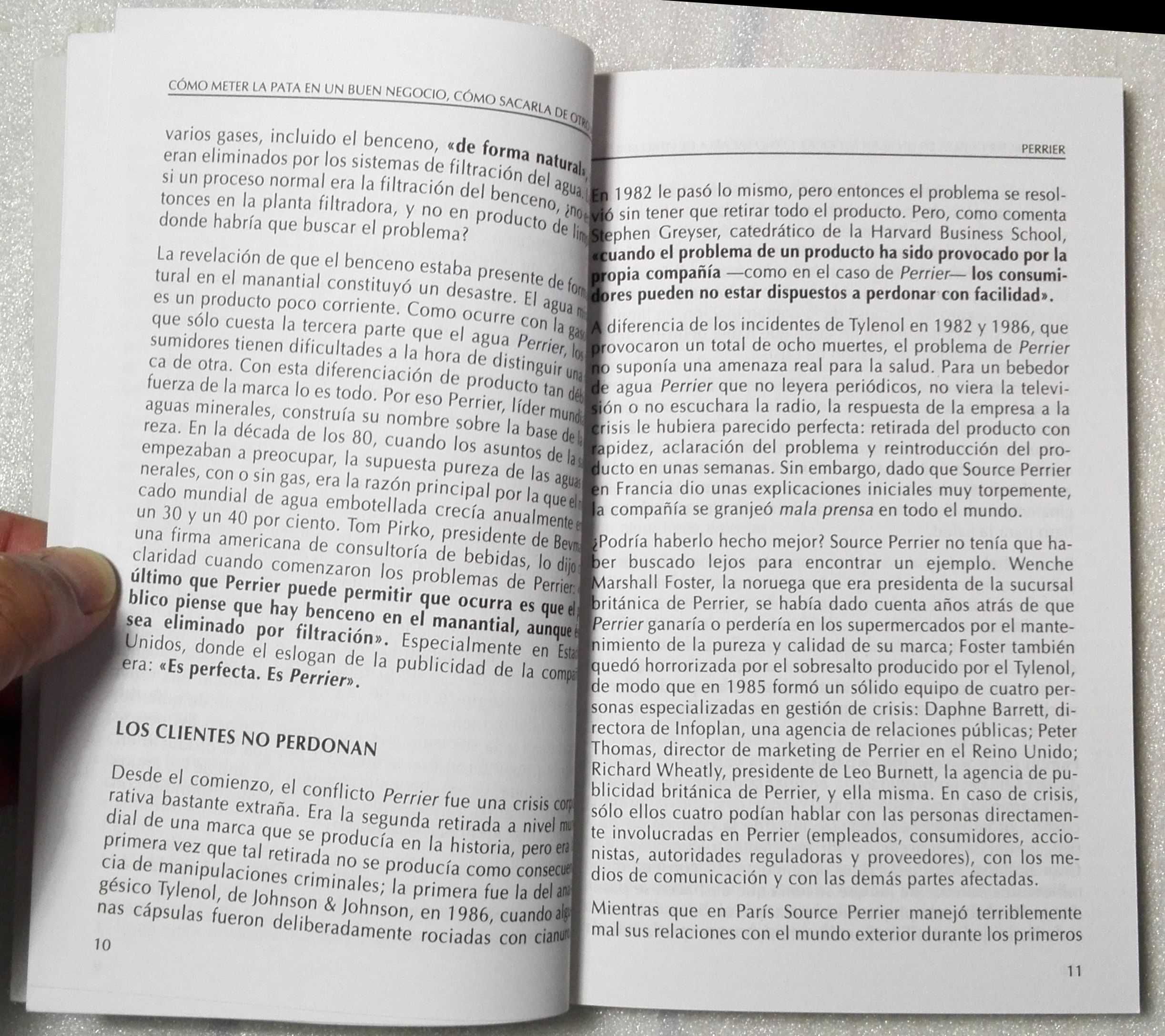 Livro Como Meter la Pata en Bueno Negocio, Como Sacarla Otro Malo