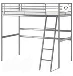 IKEA SVARTA Rama łóżka na antresoli 90x200 cm