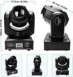 Głowa Ruchoma UKING LED zq02006 moc 60W DMX DJ