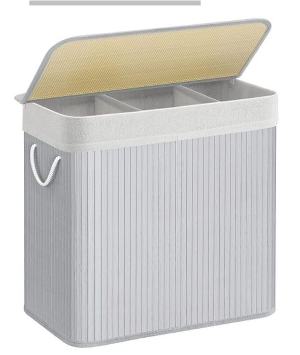 kosz na pranie , szary