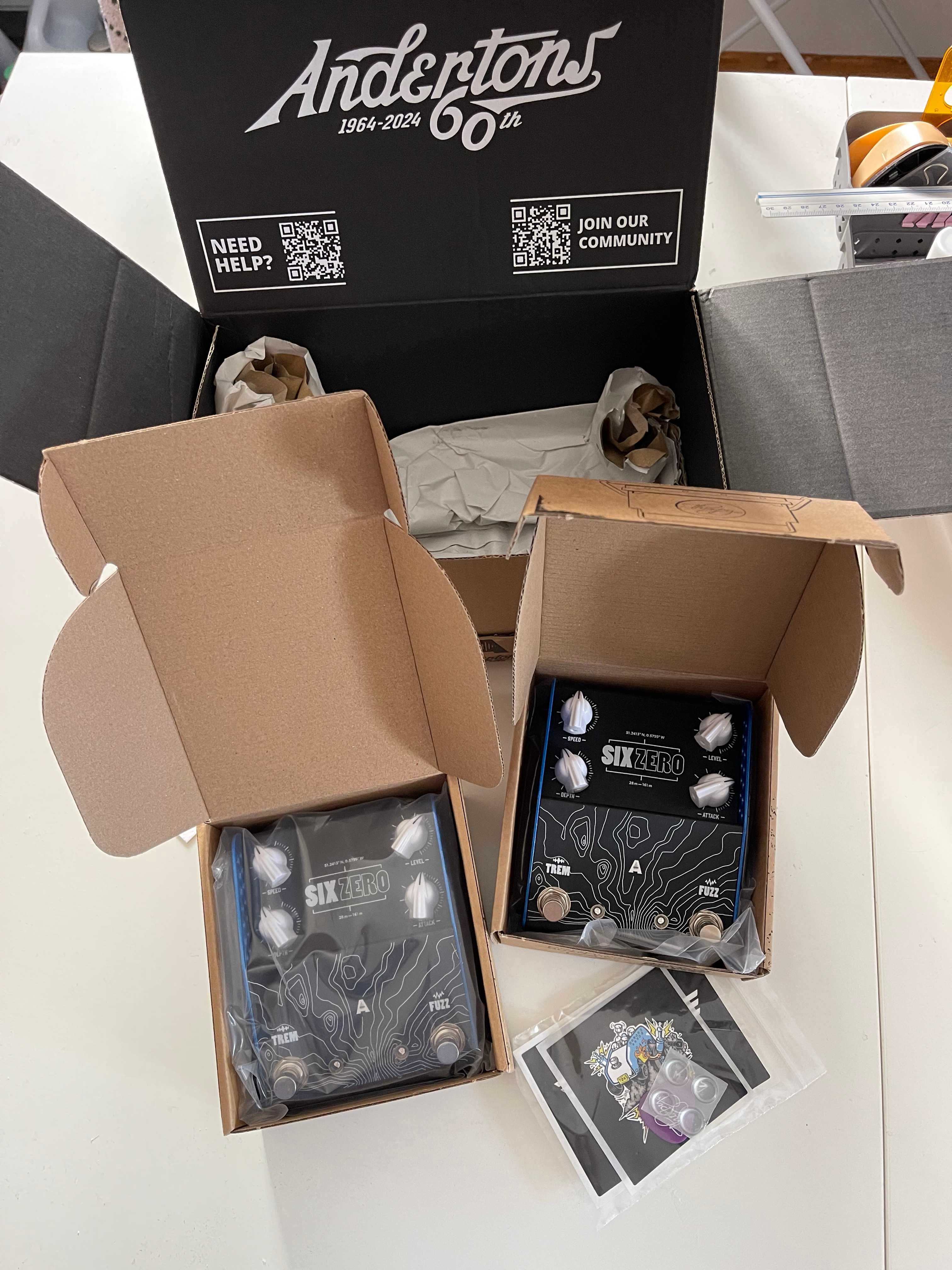 ThorpyFX Anderton's 60th Anniversary Six Zero tremolo/fuzz #11/200
