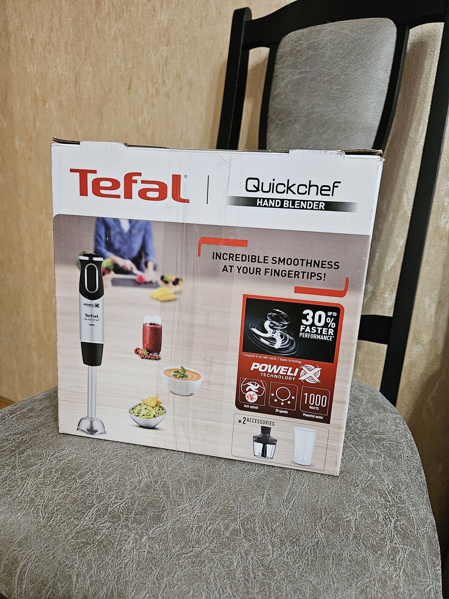 Блендер Tefal Quickchef 3в1