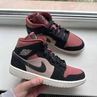 Оригінальні кросівки Jordan 1 Mid Canyon Rust