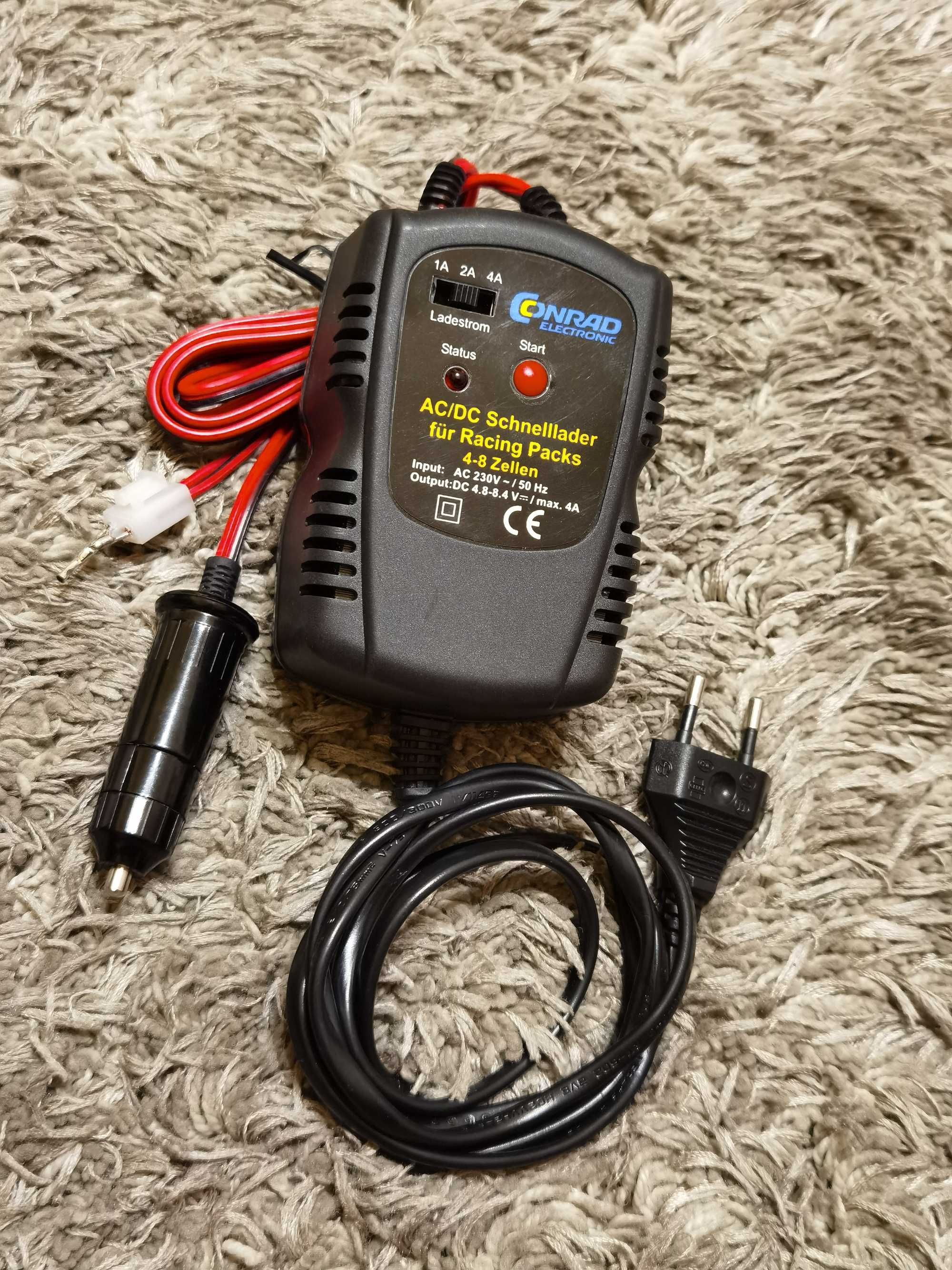 Ładowarka, zasilacz 4.8-8.4V/1A,2A,4A