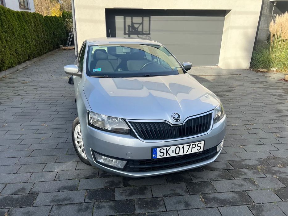 Skoda RAPID SKODA RAPID 1,2 po starszej osobie , mały przebieg faktura