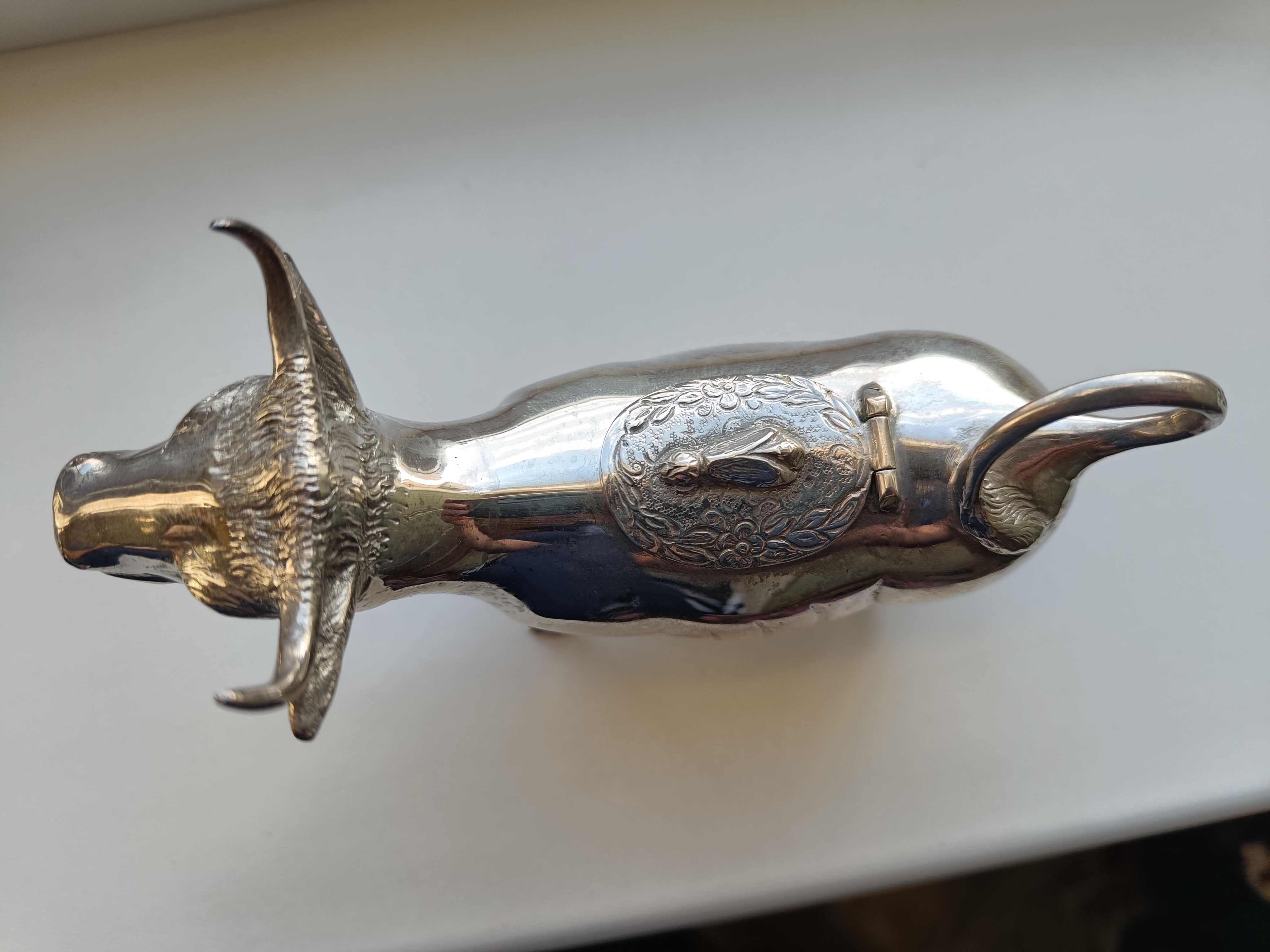 Сливочник, молочник серебро 925 пр.