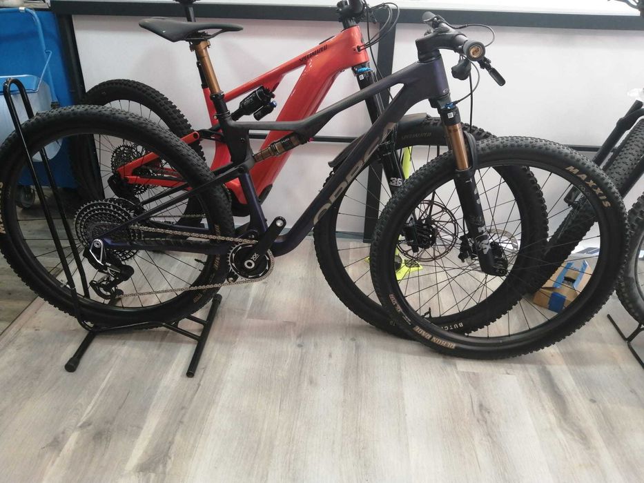 Bicicleta MTB Montanha Orbea OIZ tam M / SRAM XX / topo de gama