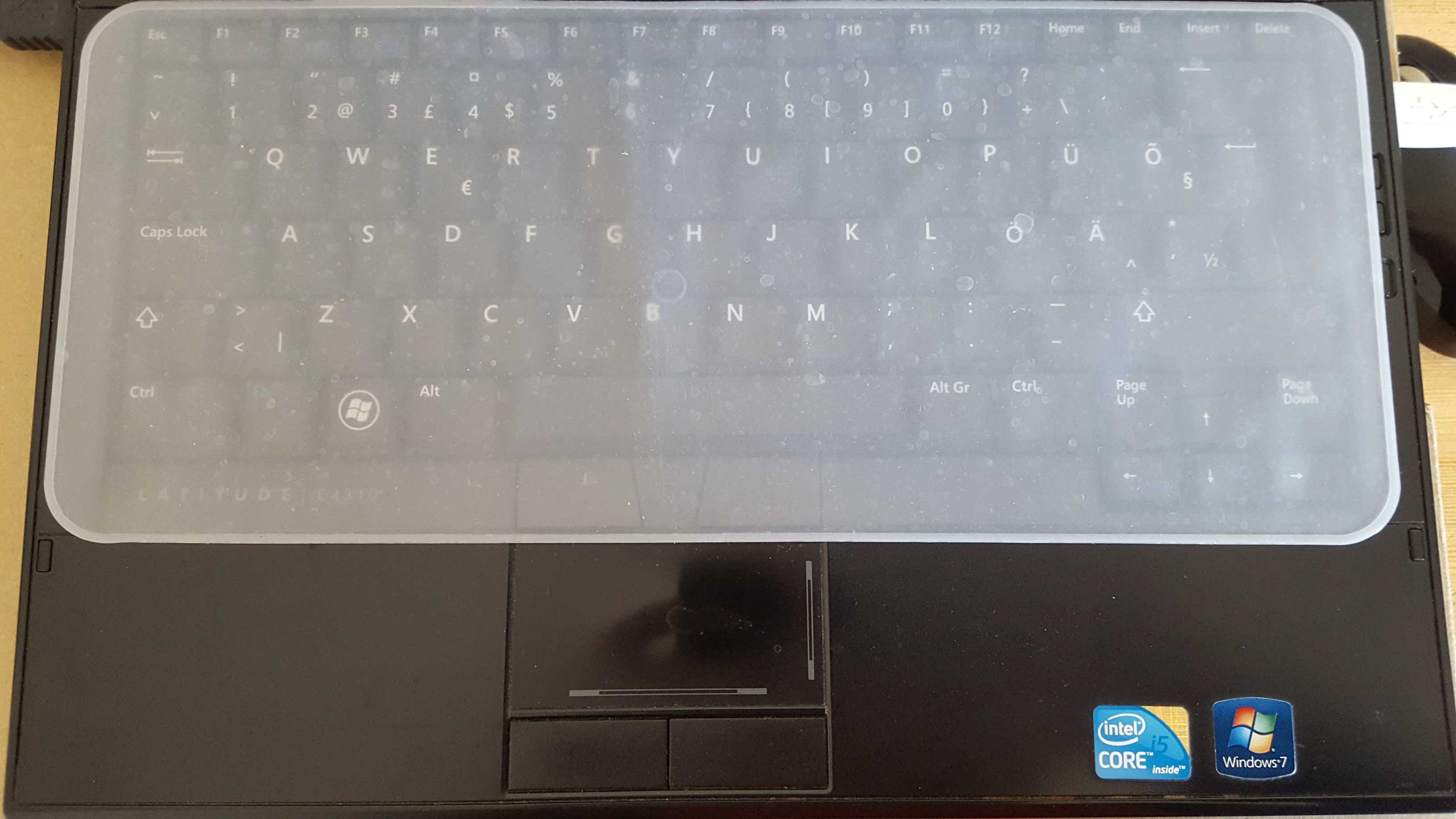 Silikonowa pokrywa klawiatury laptopa 31x13 cm