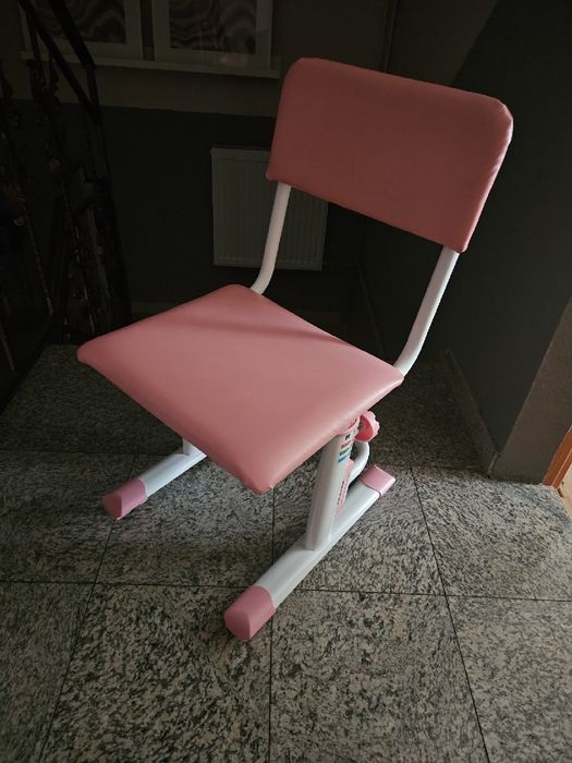 Krzesło do biurka dla dziewczynki