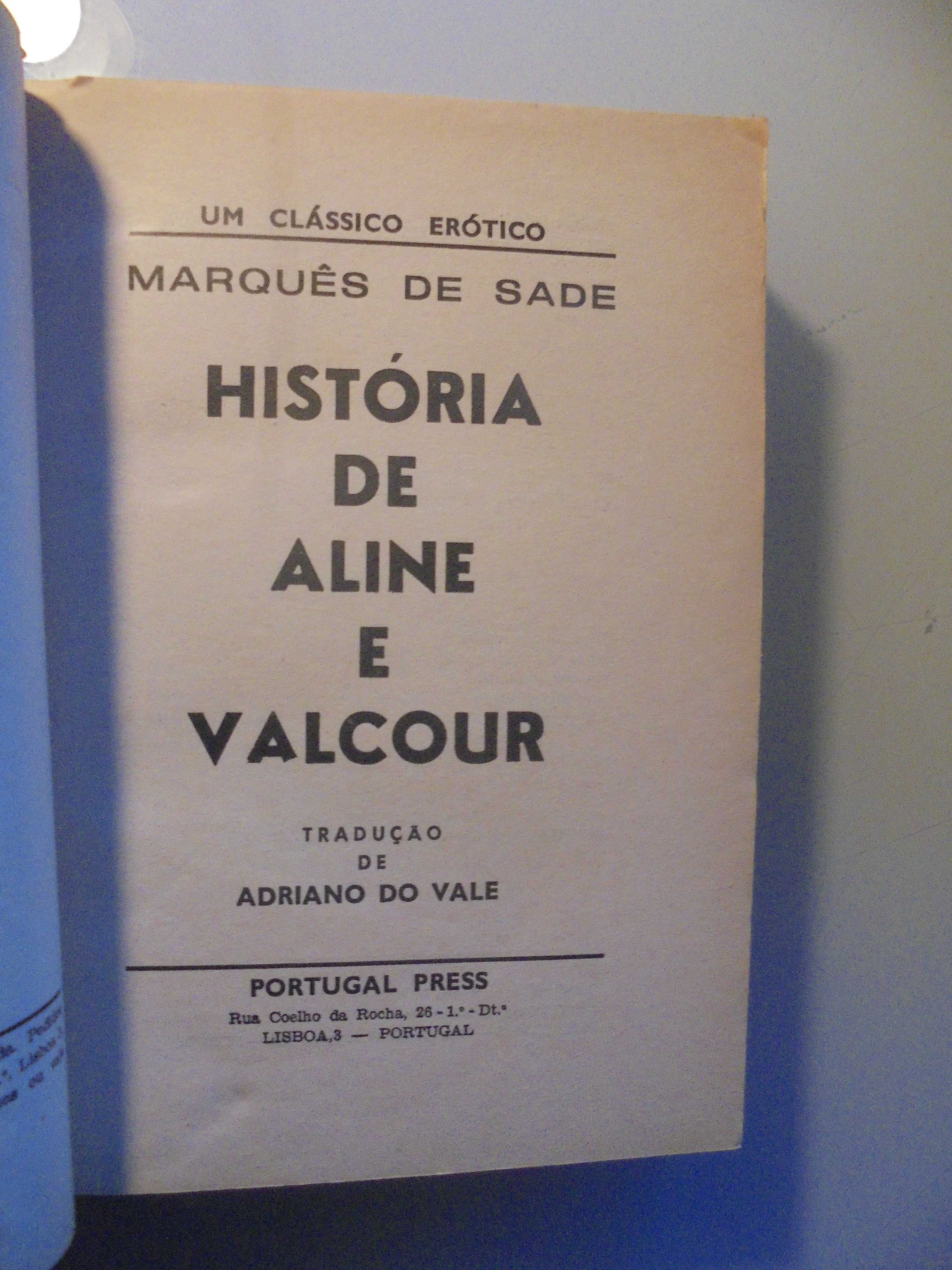 Sade (Marquês de);A História de Aline e Valcour