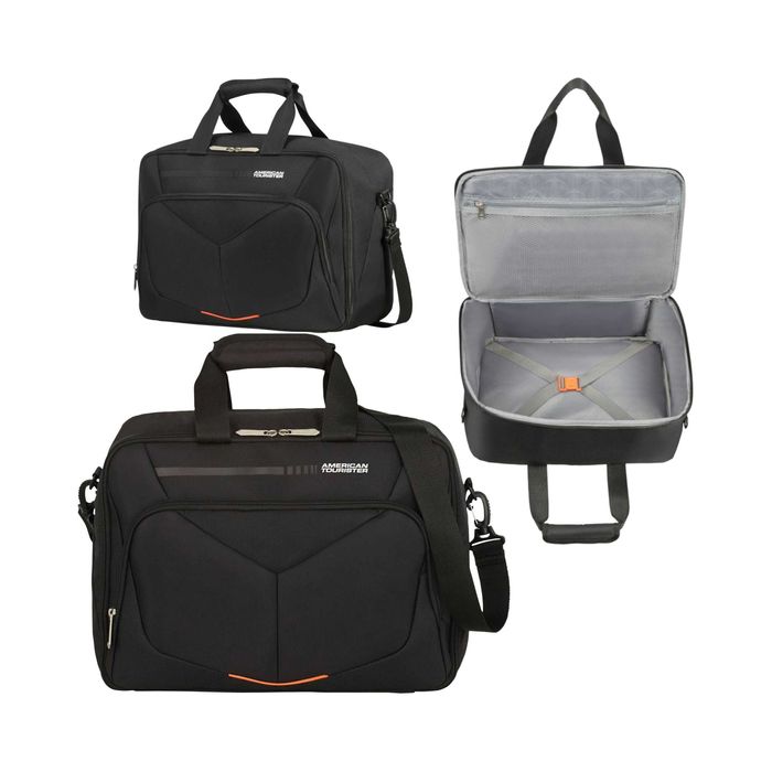 Torba Podróżna AMERICAN TOURISTER Duffle 27L Czarna Praktyczna 39 cm