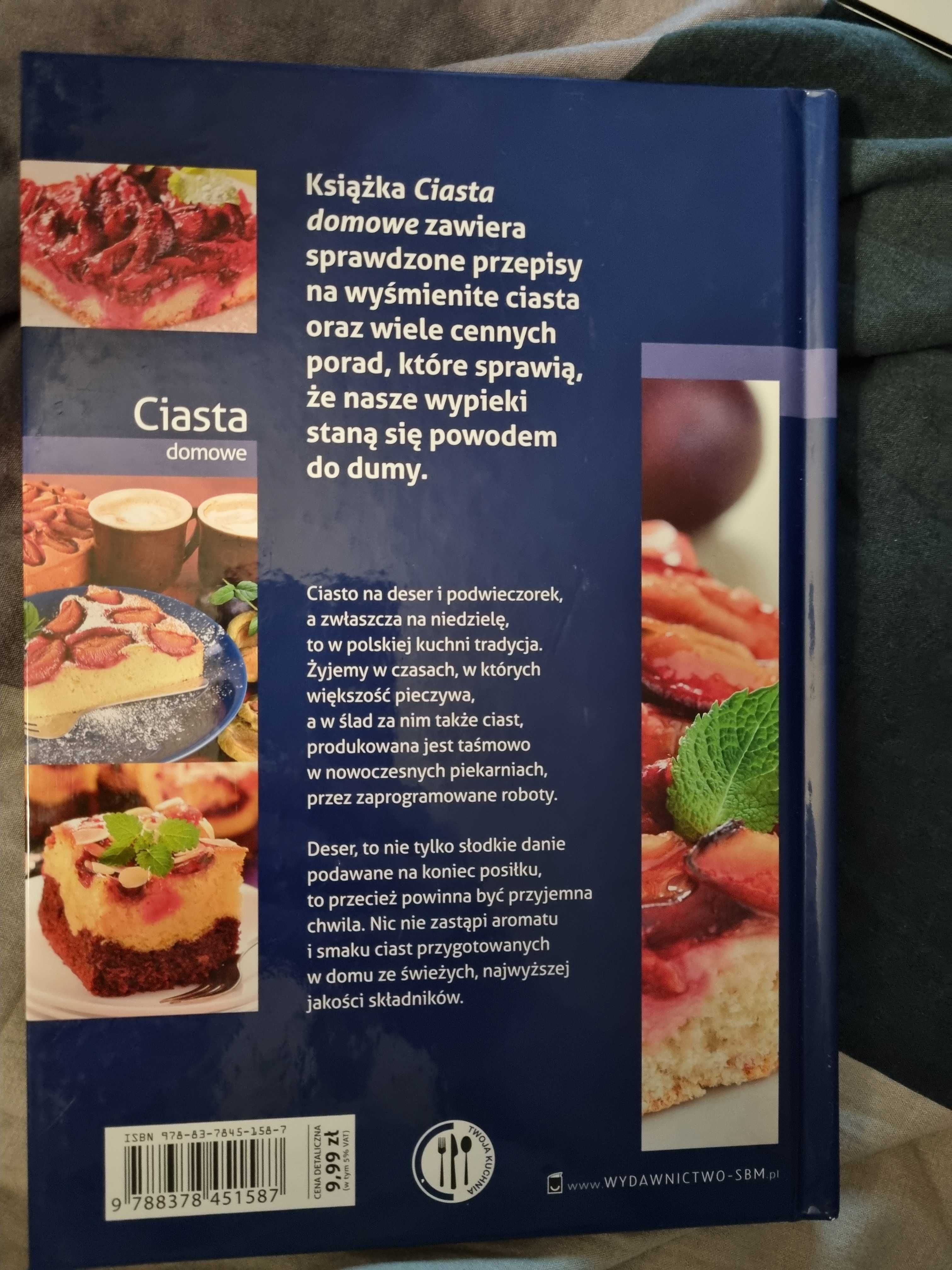 Ciasta domowe, książka kucharska, przepisy