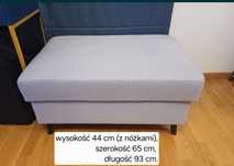 Pufa tapicerowa z Agata Meble