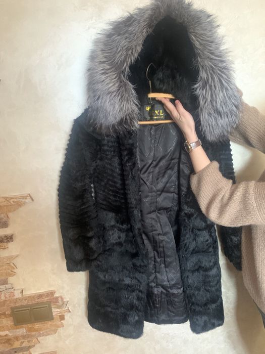 Шуба натуральна кролик