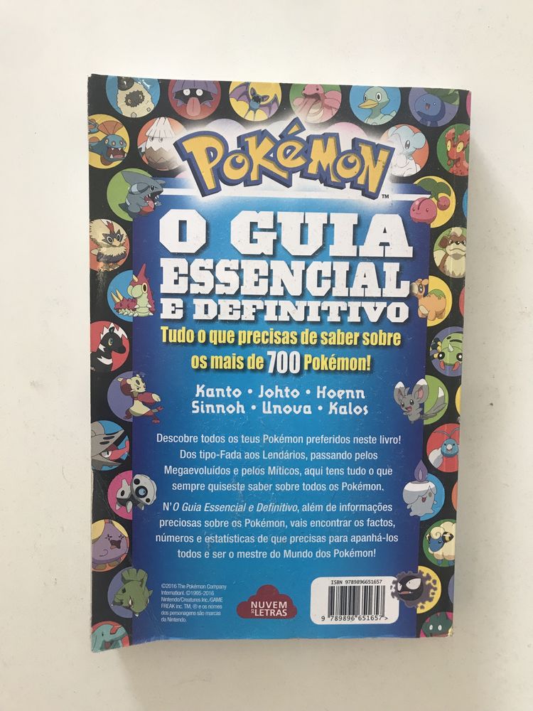 Pokemon guia essencial livro