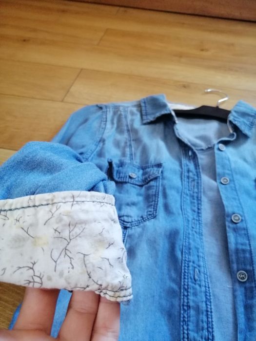 Koszula damska jeansowa Xs