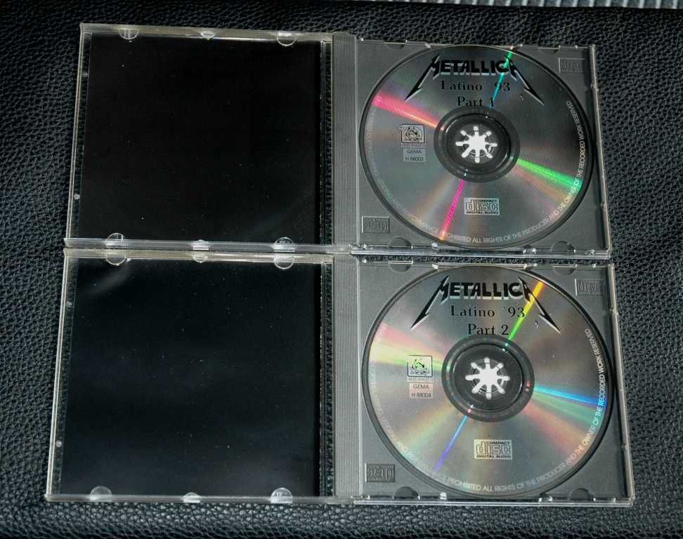 METALLICA - Latino`93. Part I & II. 2xCD. 1993 Hot Shots.