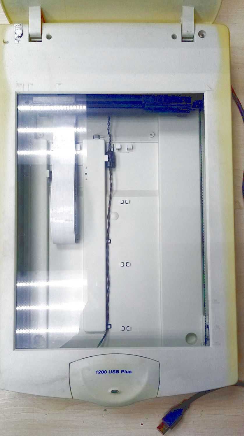 Cканер MUSTEK 1200 USB Plus. Б/в, у робочому стані.