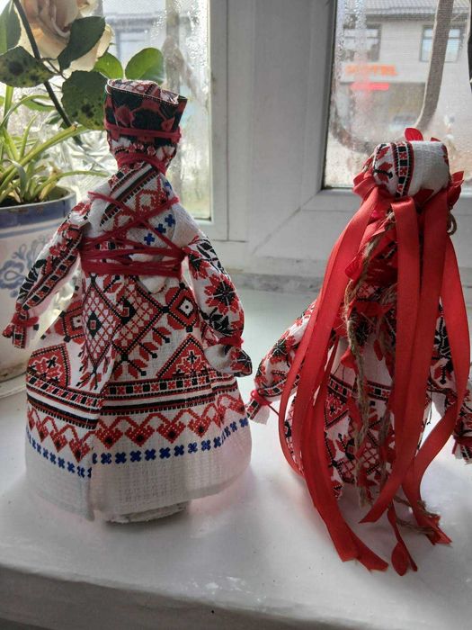 Лялька - мотанка (пара) , ручной работы.