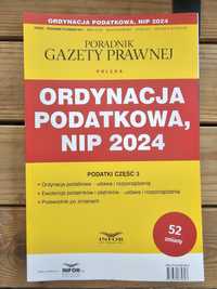 Prądnik gazety prawnej- Ordynacja podatkowa NIP 2024